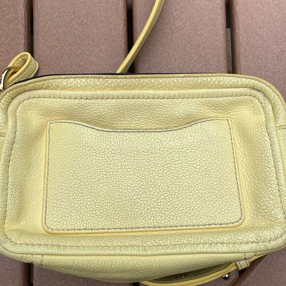 Marc Jacobs The SoftShot 17 Colorblock Camera Bag Yellow Leather - Picture 11 of 11